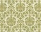 High resolution antique wallpaper with floral pattern