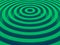 High resolution green vortex abstract