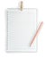 High resolution isolated notepad