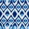 High Resolution Knitted Ikat Pattern With Symmetrical And Even Spaced Design