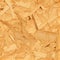 High resolution orientated strand board (OSB) seamless texture for background or packaging - AI generated image