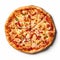 High-resolution Pizza Image On White Background