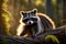 High-Resolution Raccoon: Subtly Enhanced with 3D Rendering Techniques