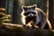 High-Resolution Raccoon: Subtly Enhanced with 3D Rendering Techniques