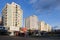 High rise apartment blocks in Pitesti city, Romania