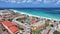 High Rise Hotels At Eagle Beach In Oranjestad Aruba.