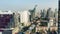 High rise Time lapse Cityscape Bangkok skyline in Thailand, Bangkok is metropolis