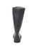 High rubber boot black color.