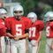 High school football player