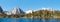 High Sierra Alpine Lake Panorama