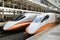 High speed bullet trains