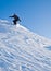 High Speed Snowboarder, Snow Flying