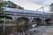 High speed train over the Six Arches bridge