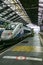 High speed trains on Paris Gare de Lyon Train Station