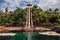 High steep water slide on Tenerife water park