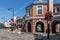 HIgh Street with the old Corn Market, High Wycombe