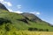 High Style mountain near Buttermere Lake District Cumbria England uk on a beautiful sunny summer day