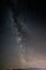 High Tatras mountains national park. Mountain  in Slovakia. Image contains noise due to high ISO and selective focus. Night sky. m