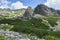 High Tatras in Slovakia, highest mountain range in Carpathian with wild alpine virgin forest of dwarf mountain pine.