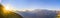 High Tauern Road Sunrise Panorama