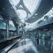 High-Tech and Efficient Transportation Hub for Travel and Adventure