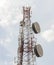 High-Tech Electronic Communications Tower