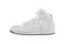 High-top classic basketball shoe sneaker isolated