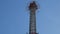 High tower drop in an amusement park
