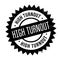 High Turnout rubber stamp