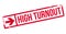 High Turnout rubber stamp