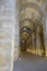 High vaults of storage cavern of  caravansary