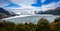High view of Perito Moreno Glacier in Patagonia - El Calafate, Argentina