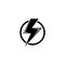 High Voltage, Electric Danger, Warning Flat Vector Icon