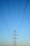 High voltage powerline tower