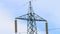 High voltage pylon, electricity transmission