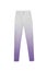 High waisted white grey purple gradient jeans pants, isolated