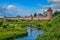 High walls of the Monastery of Saint Euthymius in Suzdal