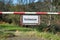 High water sign in german language,warning for flood, climate change, enviromental issue