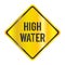 high water. Vector illustration decorative design