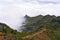 The highest Madeira island mountain Pico Ruivo.