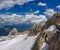 The highest peak in the Italian Dolomites, Marmolada