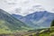 Highland hills in Glen Etive