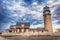 Highland Lighthouse Cape Cod Dramatic sunset