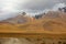 Highland mountains in the Bolivian Andes.