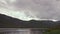 Highland River Landscape | Dark Clouds, Scotland