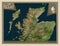 Highland, Scotland - Great Britain. High-res satellite. Capital