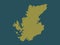 Highland, Scotland - Great Britain. Solid. No legend