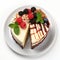 Highly Detailed 4k Cheesecake Photo For Professional Advertising And Food Photos