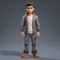 Highly Detailed Boy Animation Characters With Urban Edge