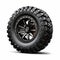Highly Detailed Off Road Tire With Eye-catching Design